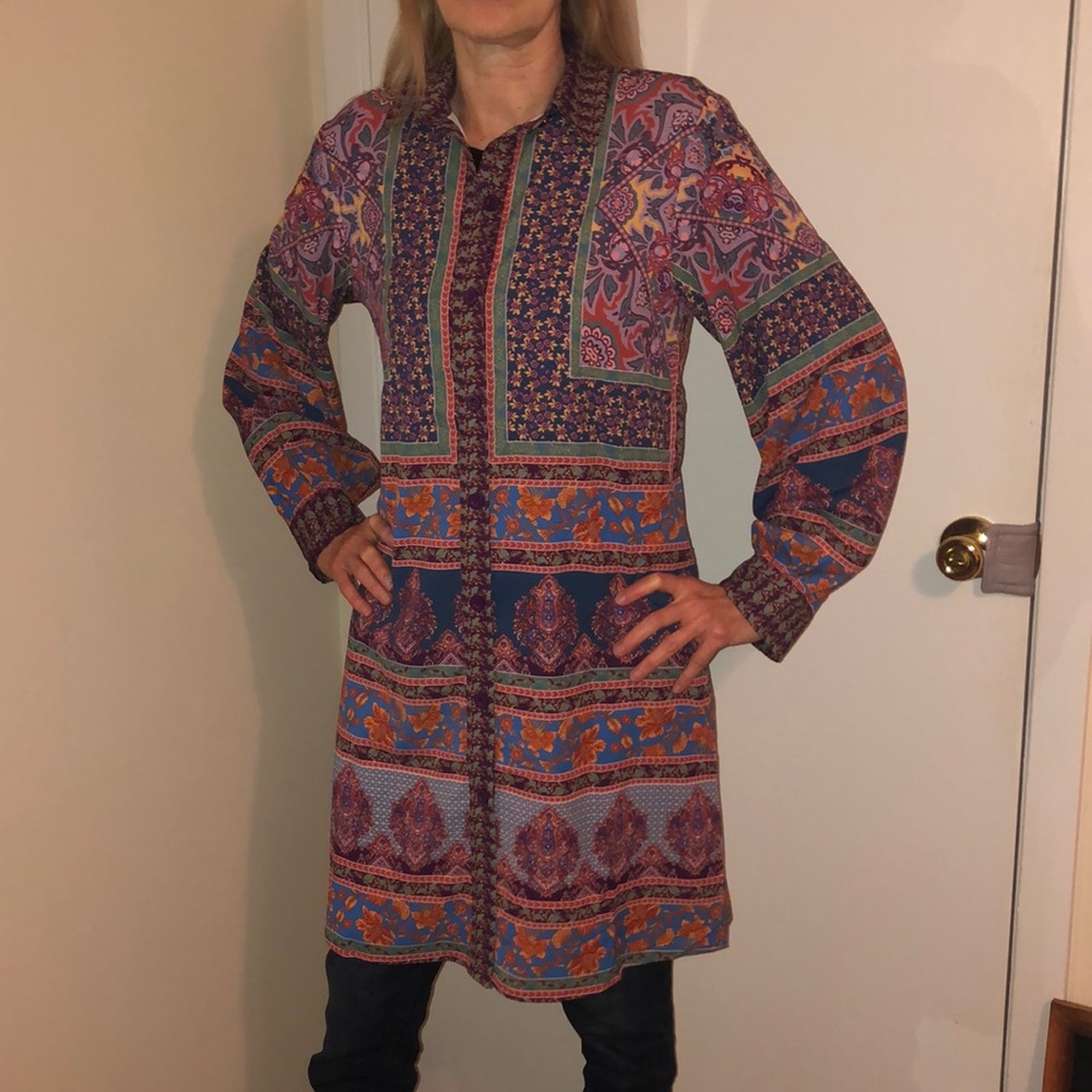 Long sleeve shirt dress